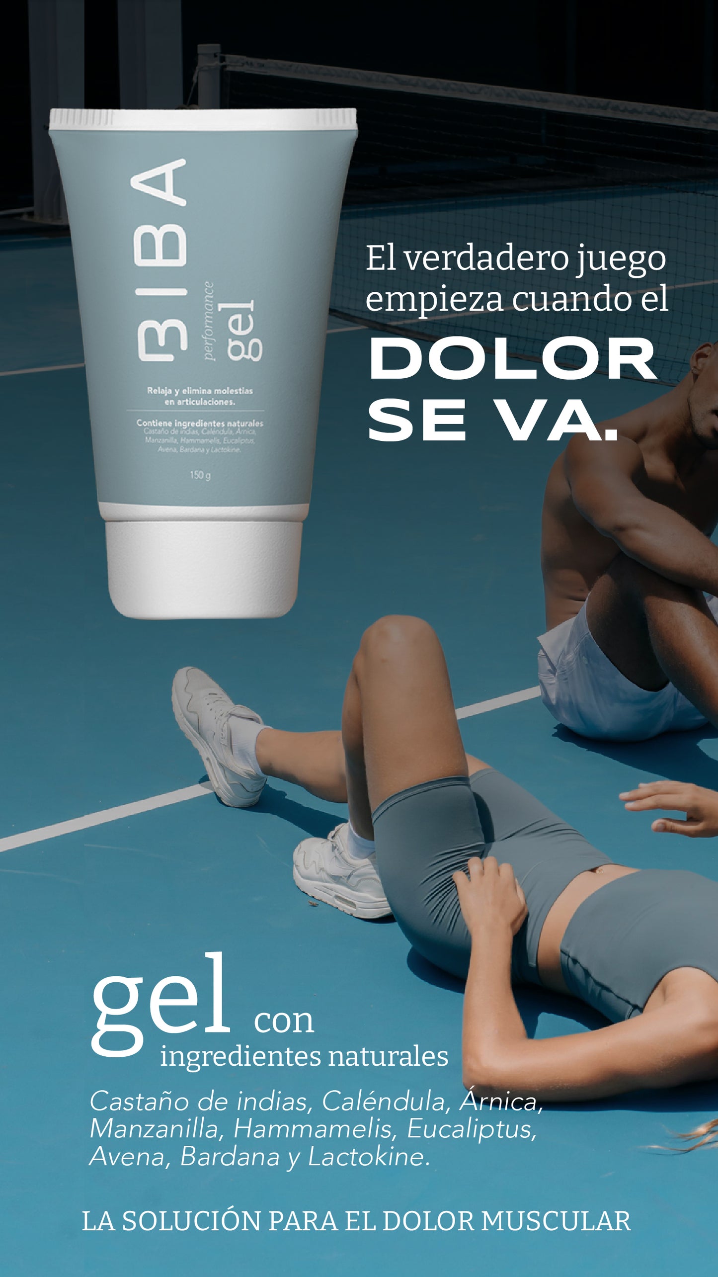 Gel para Dolor Muscular y Articular